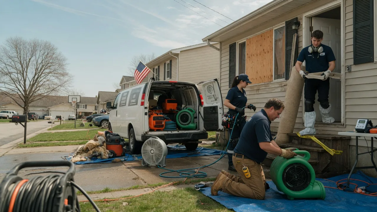 Water Damage Restoration in Broad Top, PA near me